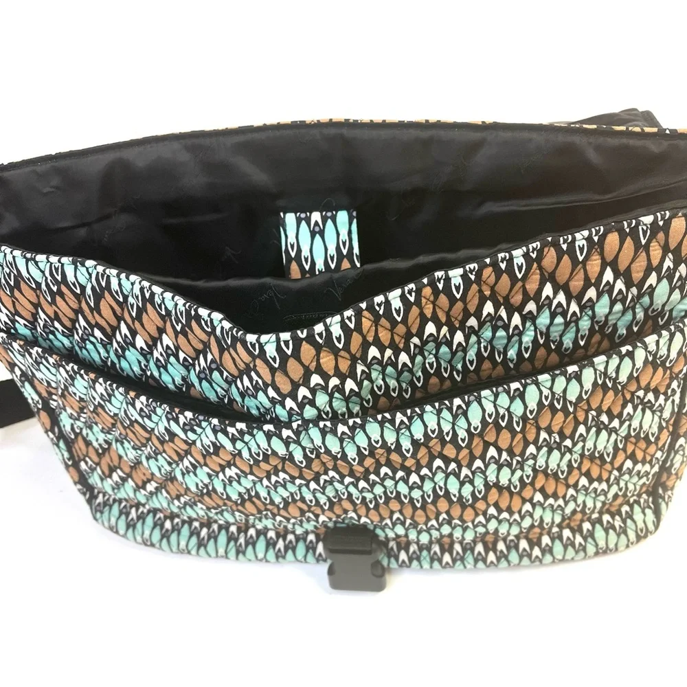 Vera Bradley Sierra Stream Messenger/Laptop Crossbody Bag